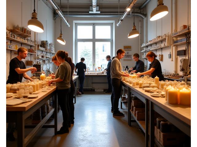 Atelier LumiFlore équipe artisans Lyon