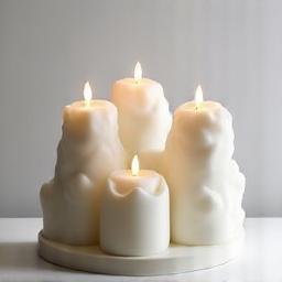 Objets décoratifs bougies raffinées